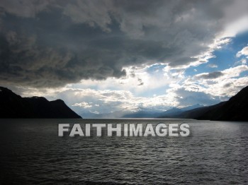 fjord, Chile, snow-capped, mountain, glacier, cloud, sky, ice, snow, water, mountains, glaciers, clouds, skies, ices, snows, waters