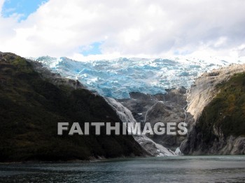 glacier, Chile, fjord, snow-capped, mountain, cloud, sky, ice, snow, water, glaciers, mountains, clouds, skies, ices, snows, waters