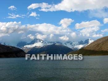 fjord, Chile, snow-capped, mountain, glacier, cloud, sky, ice, snow, water, mountains, glaciers, clouds, skies, ices, snows, waters