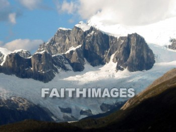 mountain, Chile, fjord, snow-capped, glacier, cloud, sky, ice, snow, water, mountains, glaciers, clouds, skies, ices, snows, waters