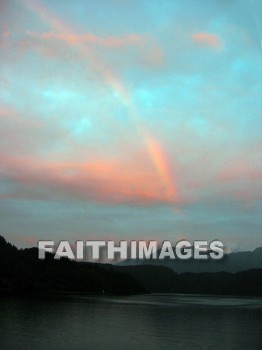 cloud, Puerto, Montt, Chile, sunrise, Bow, mountain, clouds, sunrises, bows, mountains