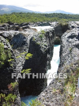 waterfall, downrush, falls, fountain, outpouring, rapids, watercourse, stream, creation, Worship, background, Presentation, Present, forest, Landscape, outdoors, scenery, high, lofty, mount, Osorno, Chile