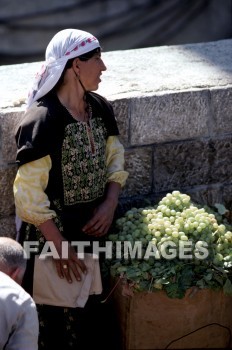 bedouin, jerusalem, woman, marketplace, selling, Grape, women, marketplaces, grapes