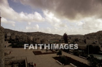 hebron, Valley, narrow, building, cloud, sky, hilltown, city, valleys, buildings, clouds, skies, cities