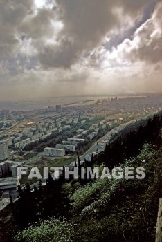 Haifa, Carmel, mount, city, hill, building, town, House, home, sky, cloud, seashore, sea, mounts, cities, hills, buildings, towns, houses, homes, skies, clouds, seashores, seas