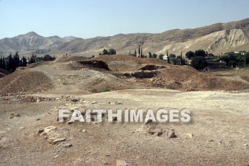 Jericho, Ruin, ancient, Joshua, Palestine, hill, mountain, building, archaeology, antiquity, ruins, ancients, hills, mountains, buildings