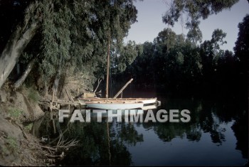 Galilee, sea, Jordan, river, boat, tree, reflection, creation, nature, seas, rivers, boats, trees, reflections, creations, natures