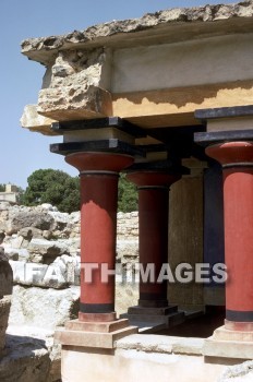crete, Knossos, temple, pillar, archaeology, ancient, culture, Ruin, temples, pillars, ancients, cultures, ruins