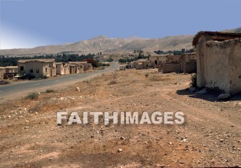 Jericho, road, mountain, hill, House, home, building, shelter, roads, mountains, hills, houses, homes, buildings, shelters