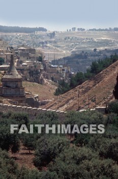 Kidron, Valley, East, jerusalem, valleys