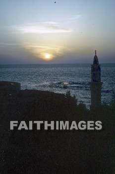 sunset, evening, Joppa, Jaffa, Jonah, peter, Simon, tanner., sunsets, evenings