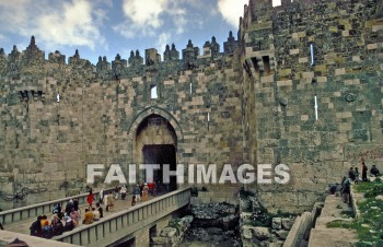 damascus, gate, jerusalem, paul, Converted, Northern, wall, gates, walls