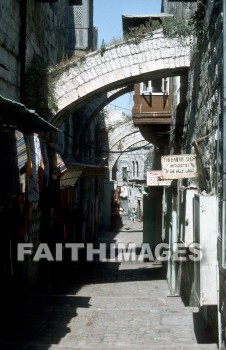 jerusalem, Via, Dolorosa, today, Century, filled, construction, to-day, to-days, centuries, constructions