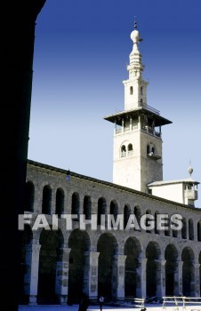 Basilica, Saint, John, Baptist, damascus, Umayyad, mosque, building, pillar, religion, Islam, saints, mosques, buildings, pillars, religions