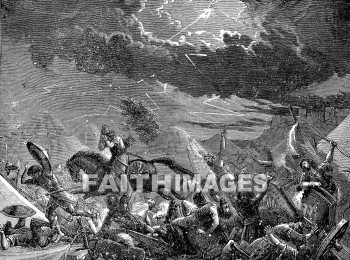 Sennacherib, miraculous, Destruction, army, armies