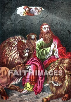 Daniel, Lion, den, Lions, dens
