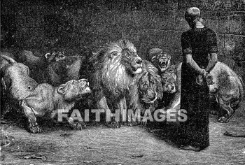Daniel, Lion, den, Lions, dens