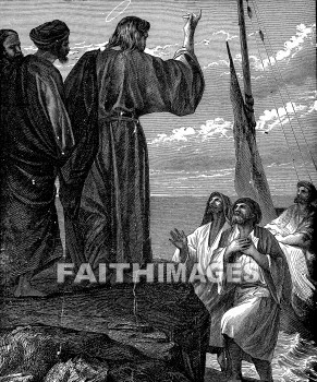 Jesus, John, james, disciple, sea, fishing, sail, disciples, seas, sails