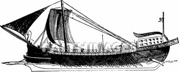 Roman, ship, boat, sail, Galley, oar, rowing, Romans, Ships, boats, sails, galleys, oars