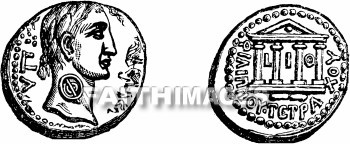 Coin, Herod, Philip, Tetrarch, Coins