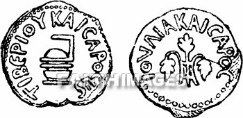 Coin, Pontius, Pilate, Coins