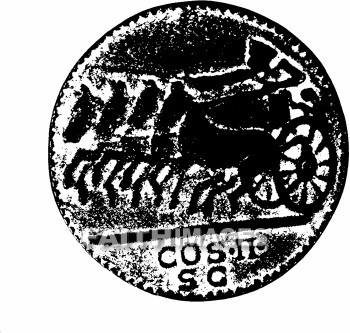 Coin, Chariot, Roman, horse, riding, race, game, War, warfare, transportation, fighting, Coins, Chariots, Romans, horses, races, games, wars, transportations
