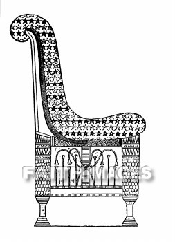 chair, Furniture, Egyptian, chairs