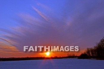 sunset, sundown, evening, eventide, eve, winter, coldest, season, cold, coldness, Frozen, freeze, Precipitation, white, translucent, ice, crystal, soft, white, flakes.snow, flake, vapor, watery, particle, Falling, Beautiful