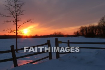 sunset, sundown, evening, eventide, eve, winter, coldest, season, cold, coldness, Frozen, freeze, Precipitation, white, translucent, ice, crystal, soft, white, flakes.snow, flake, vapor, watery, particle, Falling, Beautiful