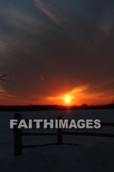 sunset, sundown, evening, eventide, eve, winter, coldest, season, cold, coldness, Frozen, freeze, Precipitation, white, translucent, ice, crystal, soft, white, flakes.snow, flake, vapor, watery, particle, Falling, Beautiful