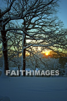 sunset, sundown, evening, eventide, eve, winter, coldest, season, cold, coldness, Frozen, freeze, Precipitation, white, translucent, ice, crystal, soft, white, flakes.snow, flake, vapor, watery, particle, Falling, Beautiful