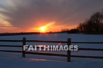 sunset, sundown, evening, eventide, eve, winter, coldest, season, cold, coldness, Frozen, freeze, Precipitation, white, translucent, ice, crystal, soft, white, flakes.snow, flake, vapor, watery, particle, Falling, Beautiful