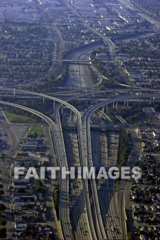 los angeles, California, air view, perspective, height, street, city, building, expressway, intersection, road, highway, highway, perspectives, heights, streets, cities, buildings, intersections, roads, highways