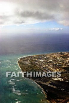 coastline, ocean, sea, honolulu, hawaii, air view, perspective, oceans, seas, perspectives