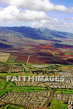 mountain, oahu, honolulu, hawaii, air view, perspective, mountains, perspectives