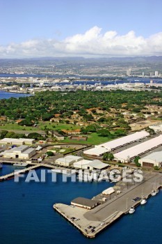 pearl harbor, honolulu, hawaii, mountain, bay, harbor, Landscape, air view, perspective, mountains, bays, harbors, landscapes, perspectives