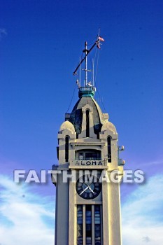 clock, clock tower, honolulu, hawaii, clocks