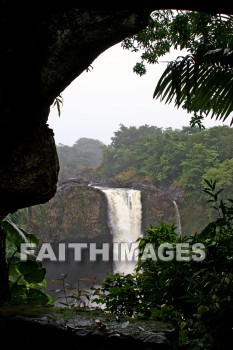 rainbow falls, waterfall, wailuku river state park, island of hawaii, hawaii, waterfalls