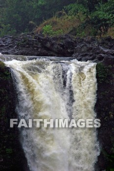rainbow falls, waterfall, wailuku river state park, island of hawaii, hawaii, waterfalls
