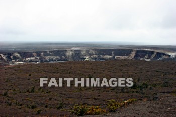 volcano, crater, volcano national park, island of hawaii, hawaii, volcanoes, craters