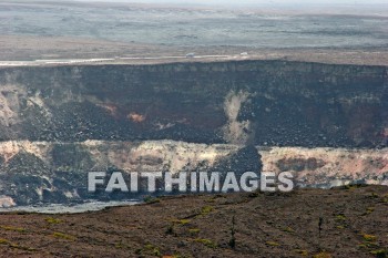 volcano, crater, volcano national park, island of hawaii, hawaii, volcanoes, craters