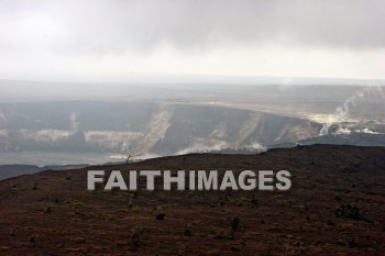 volcano, crater, volcano national park, island of hawaii, hawaii, volcanoes, craters