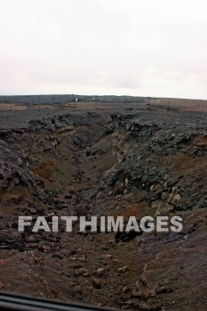 fissure, volcano, volcano eruption, volcano national park, island of hawaii, hawaii, fissures, volcanoes