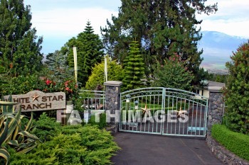 gate, ornamental, ranch, maui, hawaii, gates, ranches