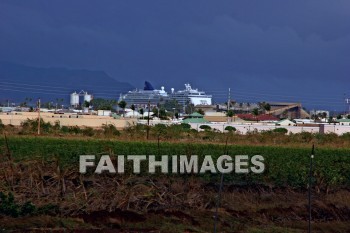 cruise ship, ship, shore, harbor, maui, hawaii, Ships, shores, harbors