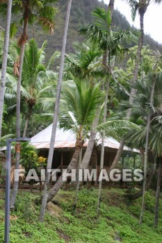 hut, iao needle, cinder cone, pinnacle, iao valley, maui, hawaii, huts, pinnacles