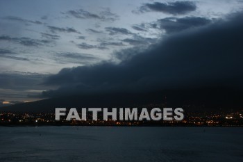 evening, sunset, dusk, cloud, sky, harbor, kahului, maui, hawaii, evenings, sunsets, dusks, clouds, skies, harbors