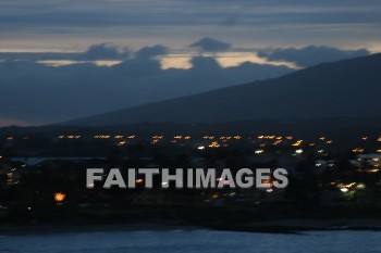 evening, sunset, dusk, cloud, sky, harbor, kahului, maui, hawaii, evenings, sunsets, dusks, clouds, skies, harbors