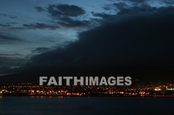 evening, sunset, dusk, cloud, sky, harbor, kahului, maui, hawaii, evenings, sunsets, dusks, clouds, skies, harbors