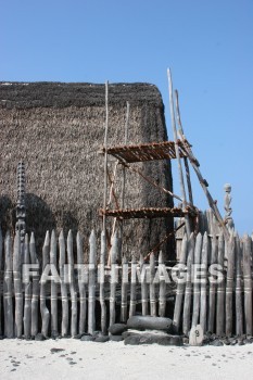 hale o keawe helau, temple, bones of chiefs, burial place of chiefs, cemetery, pu'uhonua o honaunau national historical park, kona, island of hawaii, hawaii, temples, cemeteries